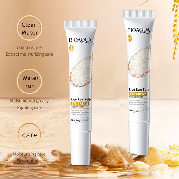 كريم العيون من لب الأرز الخام من BIOAQUA 20 جرام 